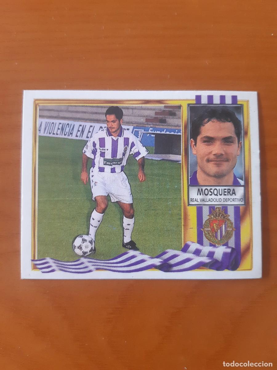 Cromos de Futebol: MOSQUERA VALLADOLID VERSI&Oacute;N PARQUESOL LIGA 95-96 ESTE. NUNCA PEGADO, SIN PEGAR