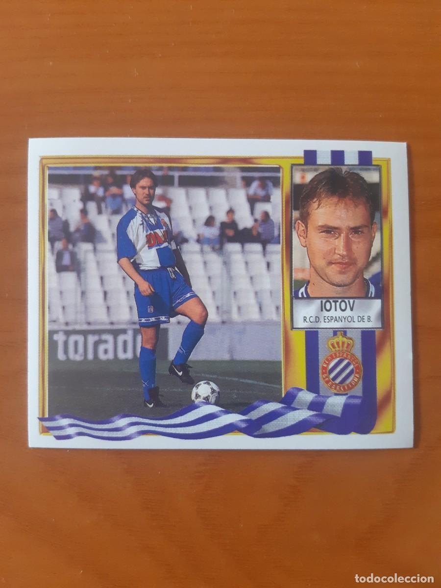 Fu&szlig;ball-Sticker: BAJA IOTOV ESPA&Ntilde;OL LIGA 95-96 ESTE. NUNCA PEGADO, SIN PEGAR