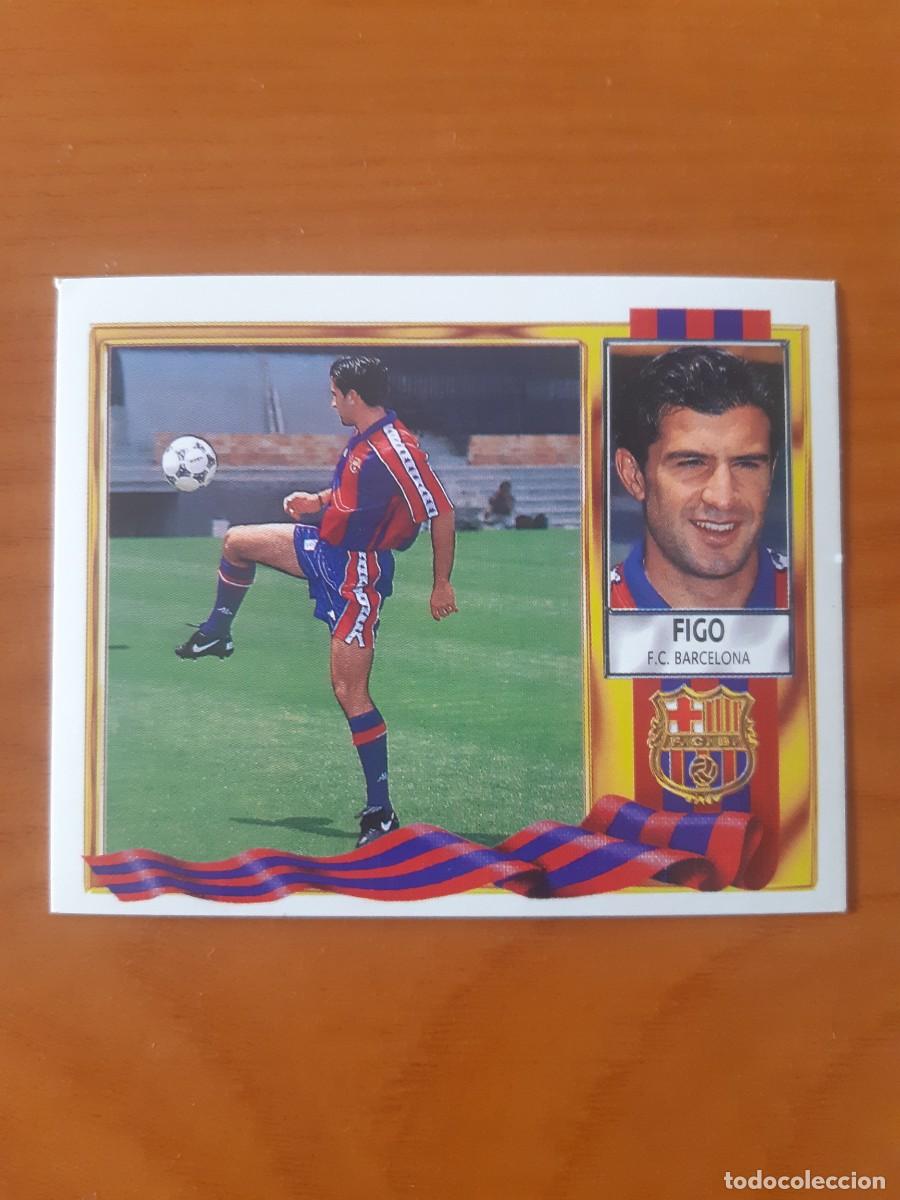 Cromos de F&uacute;tbol: FIGO ROOKIE BARCELONA LIGA 95-96 ESTE. NUNCA PEGADO, SIN PEGAR