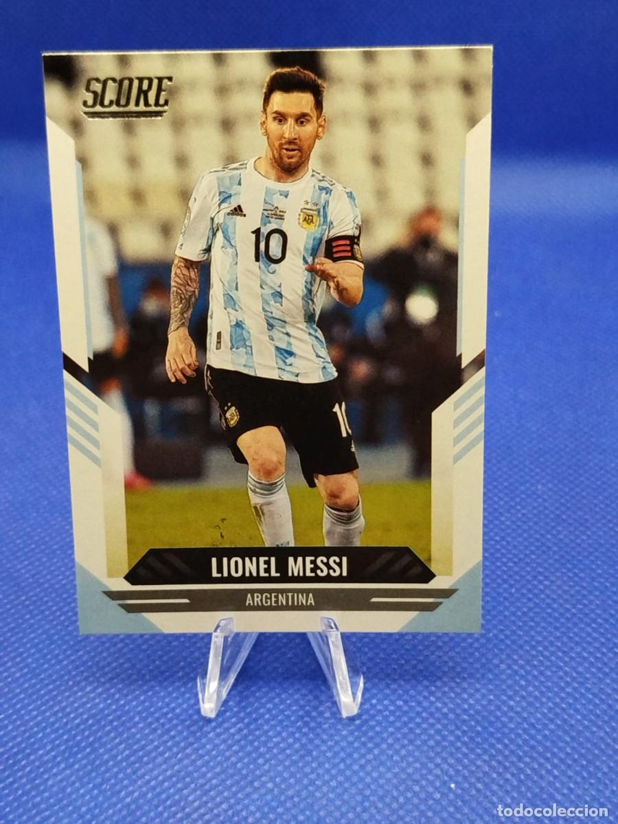 Cromos de F&uacute;tbol: #71 LIONEL MESSI ARGENTINA 21 22 PANINI SCORE FIFA SOCCER