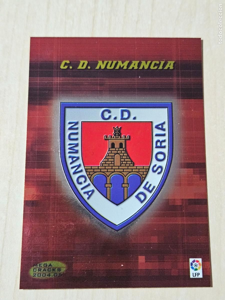 Cromos de F&uacute;tbol: CROMO N&ordm; 217 ESCUDO - MEGACRACKS 2004 05 - NUMANCIA