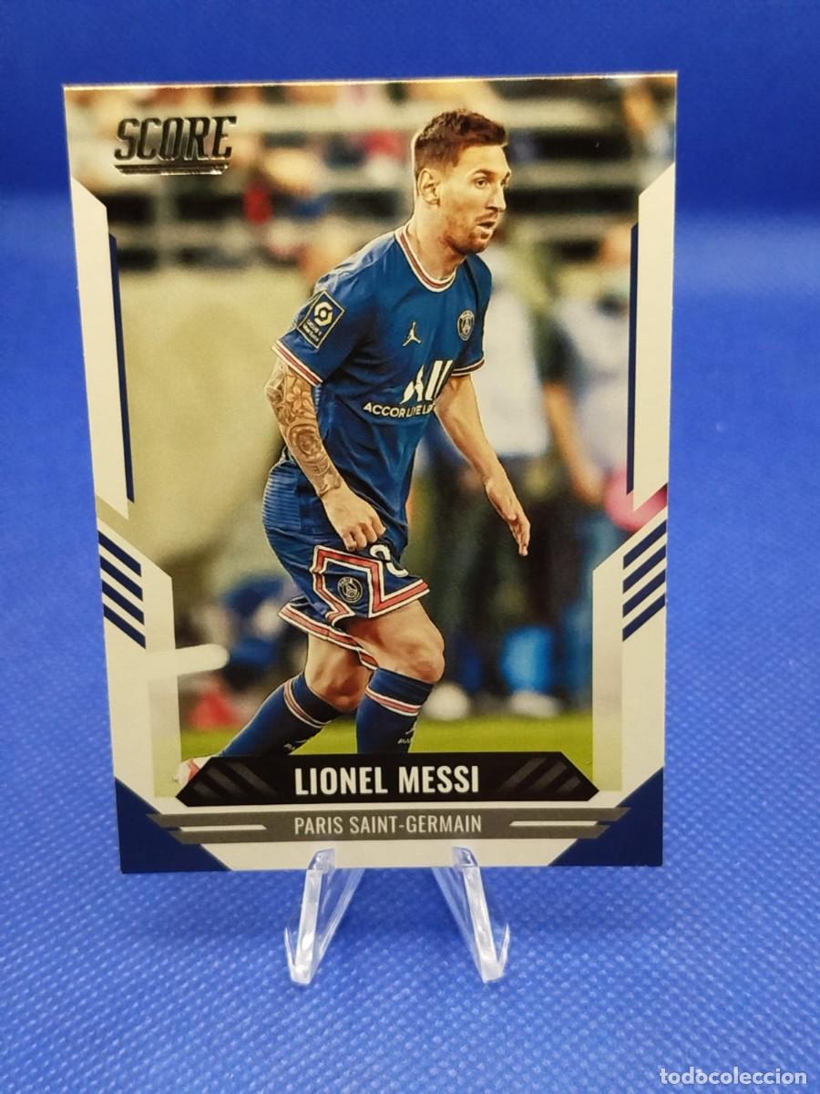 Cromos de F&uacute;tbol: #163 LIONEL MESSI PARIS SAINT-GERMAIN 21 22 PANINI SCORE FIFA SOCCER