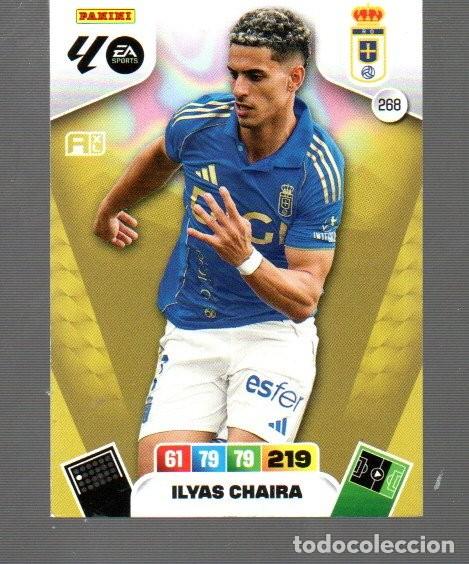 Cromos de Futebol: CROMOS DE FUTBOL XL. ADRENALYN PANINI DEL OSASUNA N&ordm; 268 DEL A&Ntilde;O 2025/26 ILYAS CHAIRA