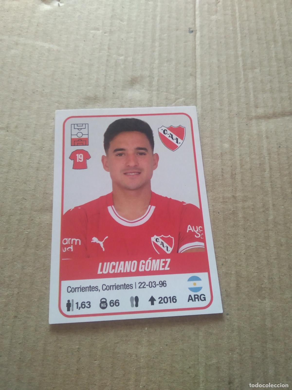 Cromos de F&uacute;tbol: 245 LUCIANO GOMEZ INDEPENDIENTE CROMO FUTBOL ARGENTINO PANINI LIGA ARGENTINA 2023