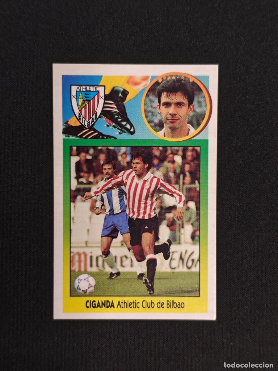 Cromos de F&uacute;tbol: CROMO LIGA ESTE CIGANDA ZIGANDA ATHLETIC DE BILBAO NUNCA PEGADO SIN PEGAR 93 94 1993 1994 RA526