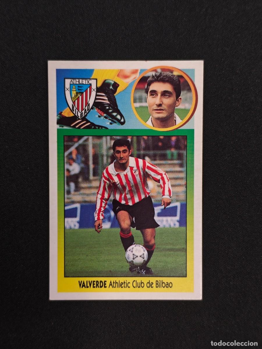 Cromos de F&uacute;tbol: CROMO LIGA ESTE VALVERDE ATHLETIC DE BILBAO NUNCA PEGADO SIN PEGAR 93 94 1993 1994 RA526