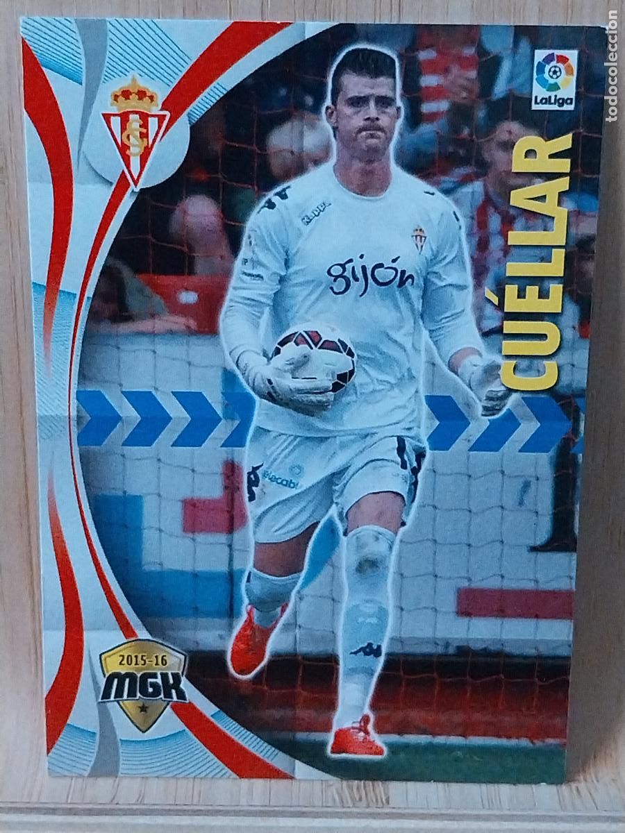 Cromos de F&uacute;tbol: CUELLAR SPORTING GIJON PANINI MGK MEGAKRAKS 2015 15 16 CROMO 462 - ORIGINAL TRADING CARD