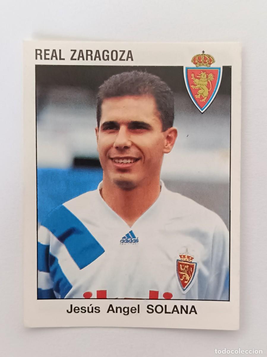 Cromos de F&uacute;tbol: #347 SOLANA (REAL ZARAGOZA) LIGA 93/94 PANINI