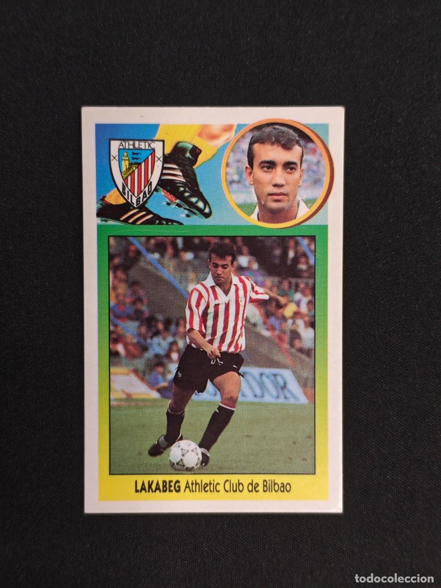 Cromos de F&uacute;tbol: CROMO LIGA ESTE LAKABEG ATHLETIC DE BILBAO NUNCA PEGADO SIN PEGAR 93 94 1993 1994 RA526