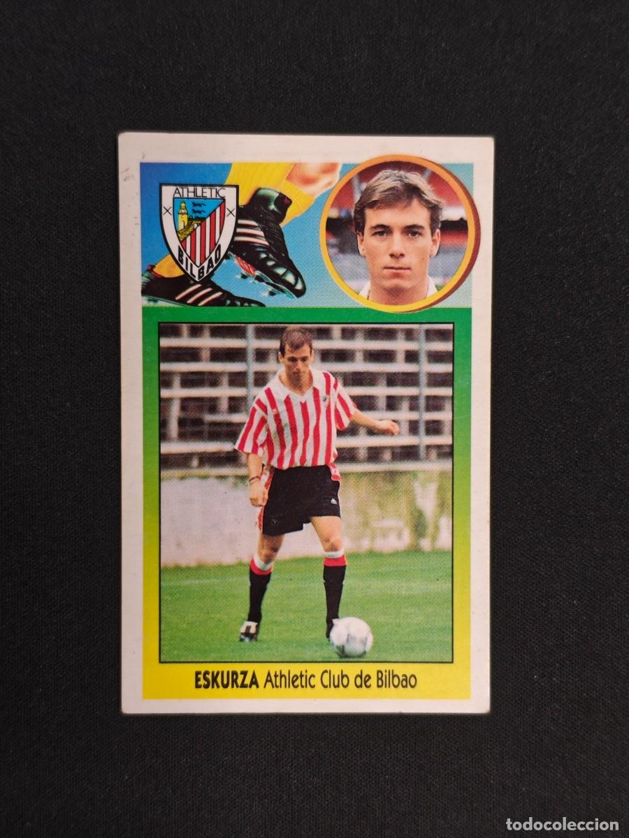 Cartes &agrave; collectionner de Football: CROMO LIGA ESTE ESKURZA ATHLETIC DE BILBAO NUNCA PEGADO SIN PEGAR 93 94 1993 1994 RA526