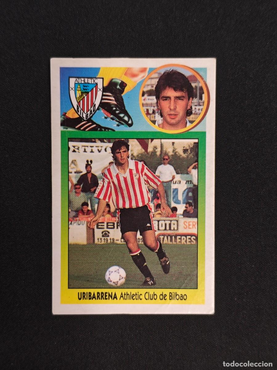 Cartes &agrave; collectionner de Football: CROMO LIGA ESTE URIBARRENA ATHLETIC DE BILBAO NUNCA PEGADO SIN PEGAR 93 94 1993 1994 RA526