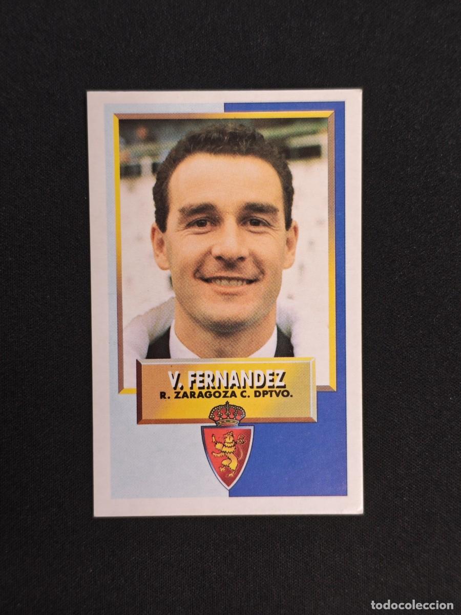 Cartes &agrave; collectionner de Football: CROMO LIGA ESTE ENTRENADOR VICTOR FERNANDEZ ZARAGOZA NUNCA PEGADO SIN PEGAR 93 94 1993 1994 RA526