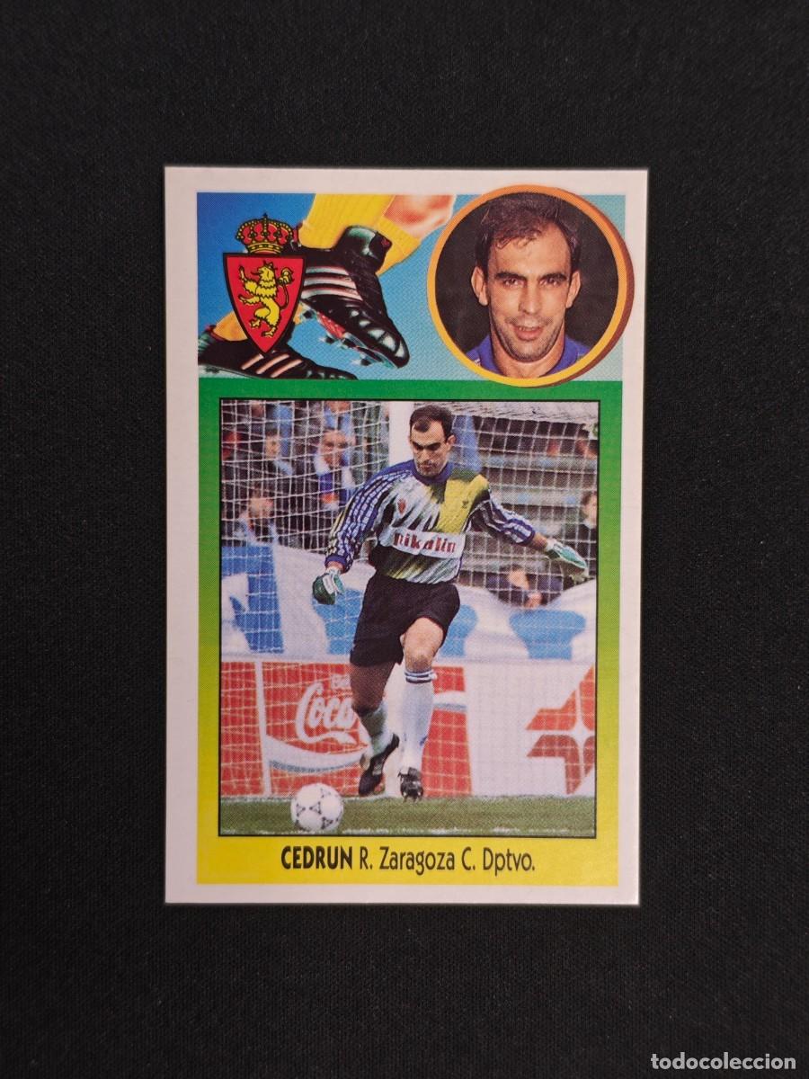 Cromos de F&uacute;tbol: CROMO LIGA ESTE CEDRUN ZARAGOZA NUNCA PEGADO SIN PEGAR 93 94 1993 1994 RA526