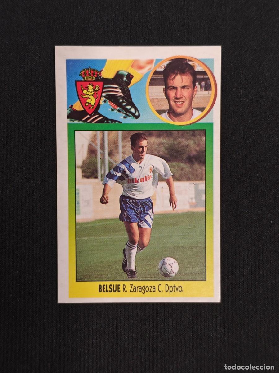 Football Stickers: CROMO LIGA ESTE BELSUE ZARAGOZA NUNCA PEGADO SIN PEGAR 93 94 1993 1994 RA526