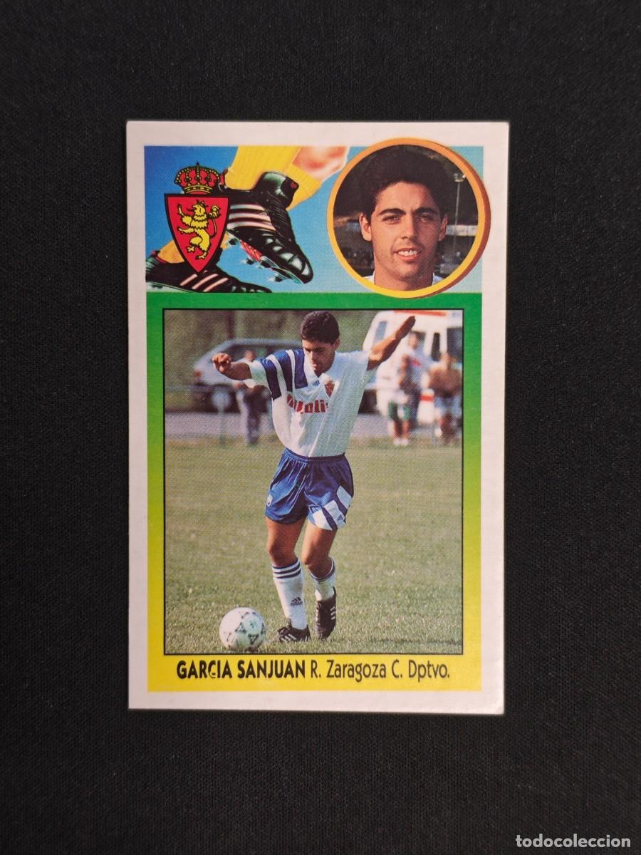 Football Stickers: CROMO LIGA ESTE GARCIA SANJUAN ZARAGOZA NUNCA PEGADO SIN PEGAR 93 94 1993 1994 RA526