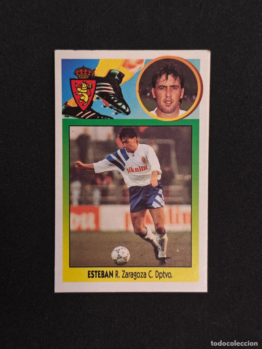 Cromos de Futebol: CROMO LIGA ESTE ESTEBAN ZARAGOZA NUNCA PEGADO SIN PEGAR 93 94 1993 1994 RA526