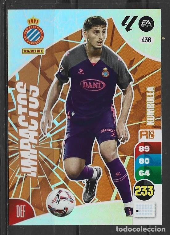 Cromos de F&uacute;tbol: Adrenanlyn 24/25 - Kumbala - N&ordm; 436 - Espa&ntilde;ol ( Impactos )