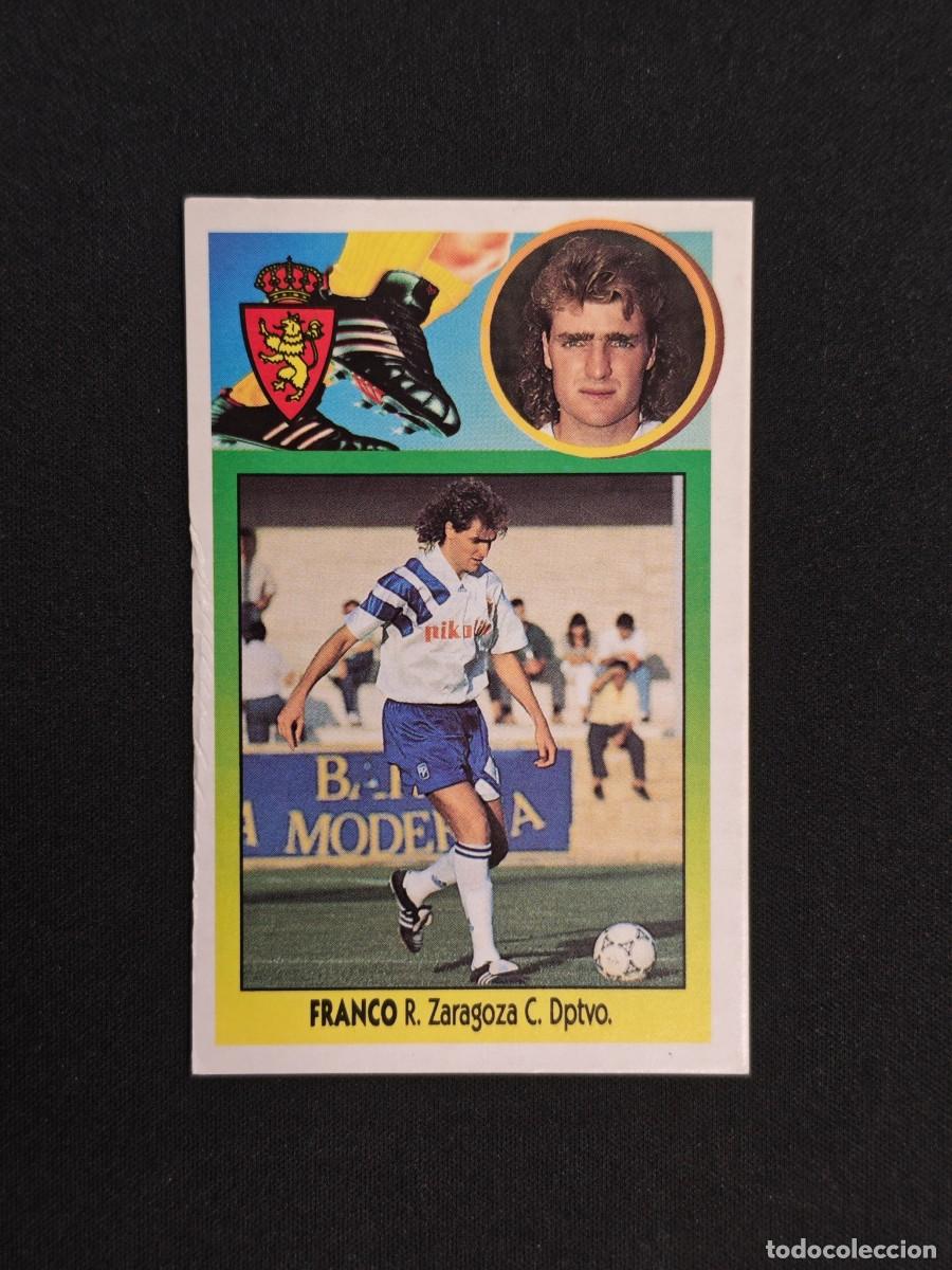 Cromos de F&uacute;tbol: CROMO LIGA ESTE DARIO FRANCO ZARAGOZA NUNCA PEGADO SIN PEGAR 93 94 1993 1994 RA526