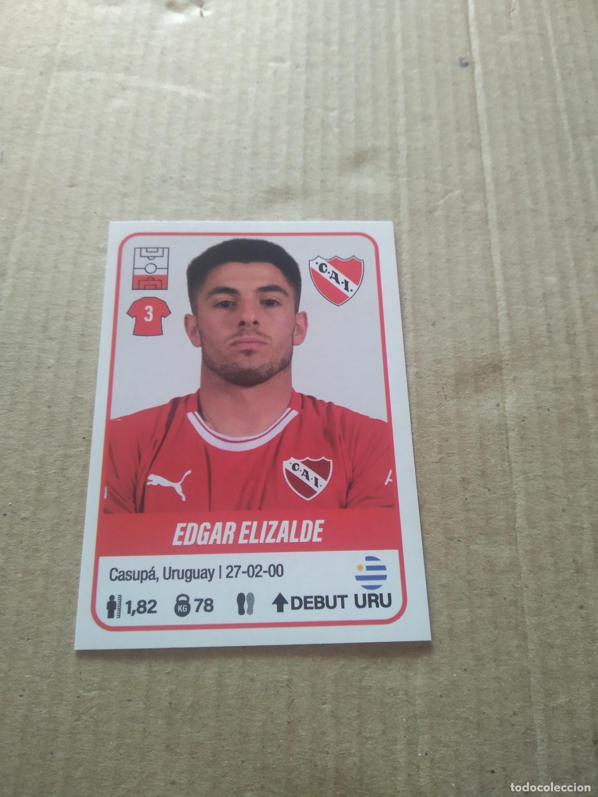 Cromos de F&uacute;tbol: 249 EDGAR ELIZALDE INDEPENDIENTE CROMO FUTBOL ARGENTINO PANINI LIGA ARGENTINA 2023