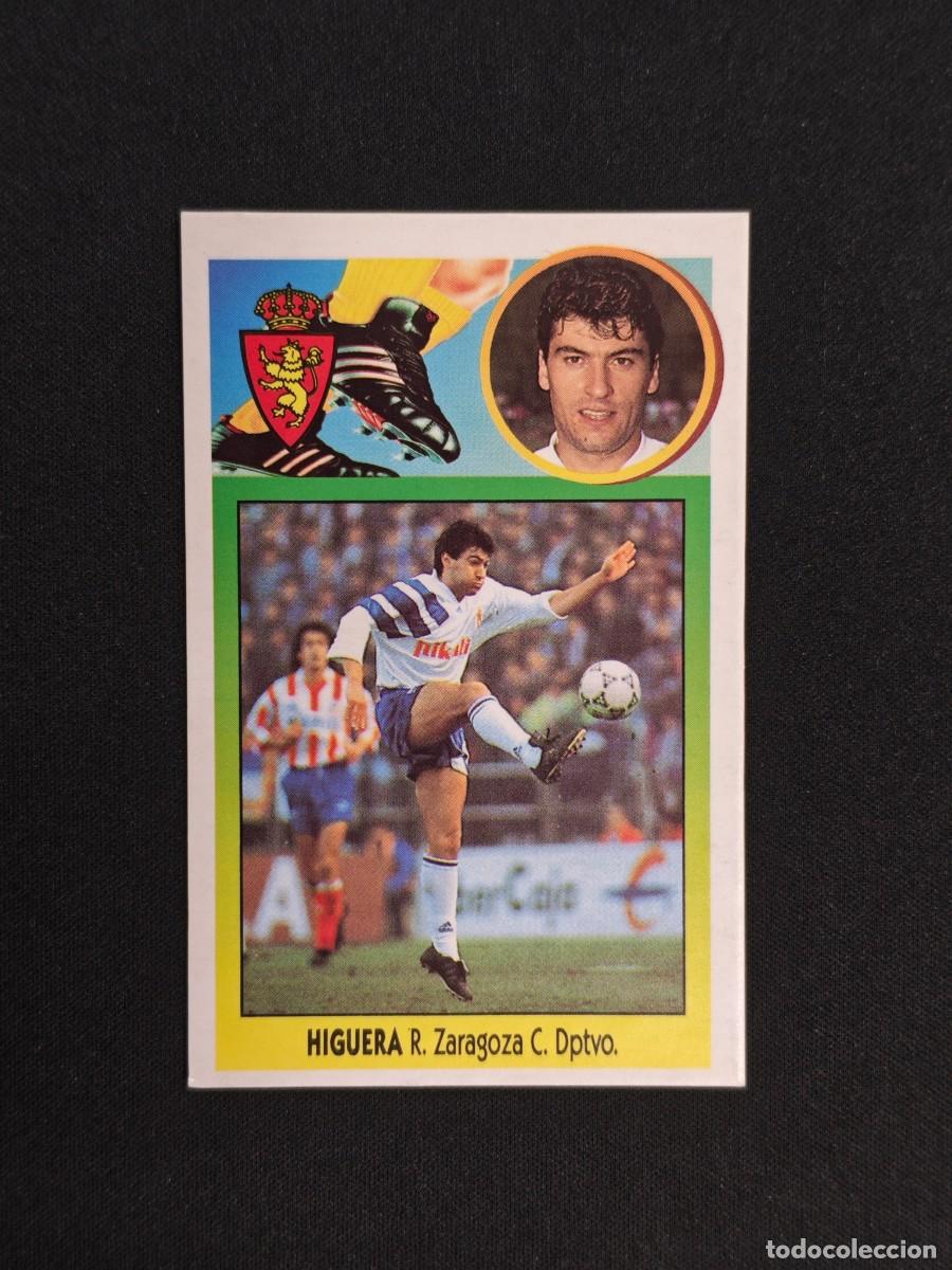 Cromos de F&uacute;tbol: CROMO LIGA ESTE HIGUERA ZARAGOZA NUNCA PEGADO SIN PEGAR 93 94 1993 1994 RA526