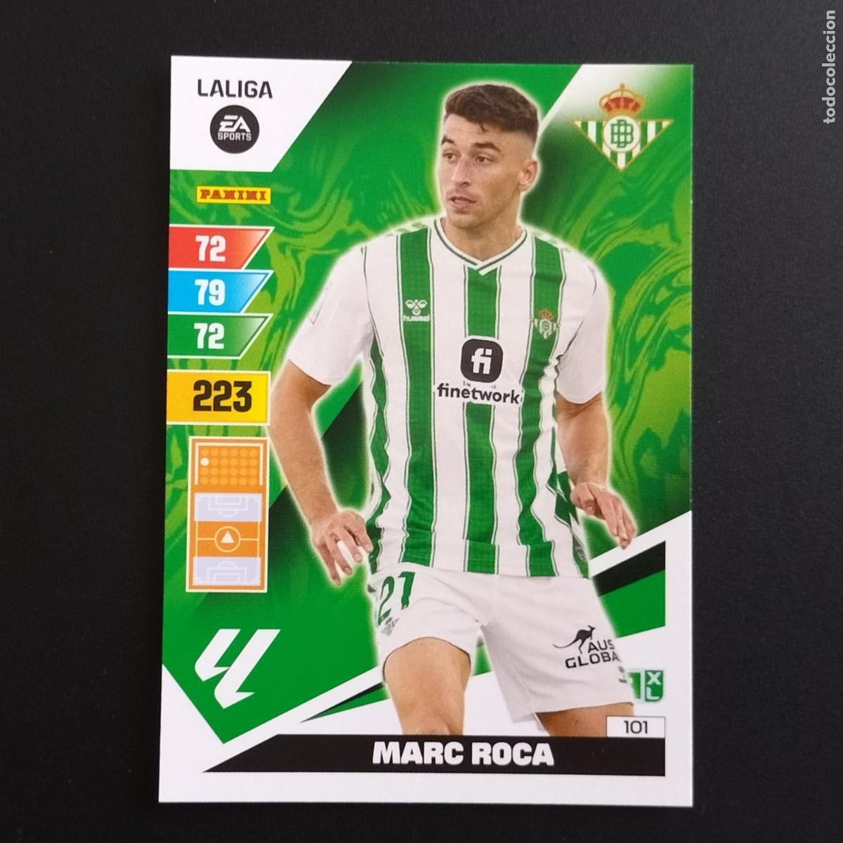 Cromos de F&uacute;tbol: 101 MARC ROCA BETIS CROMOS ADRENALYN XL LALIGA CARD 2023 2024 23 214 PANINI