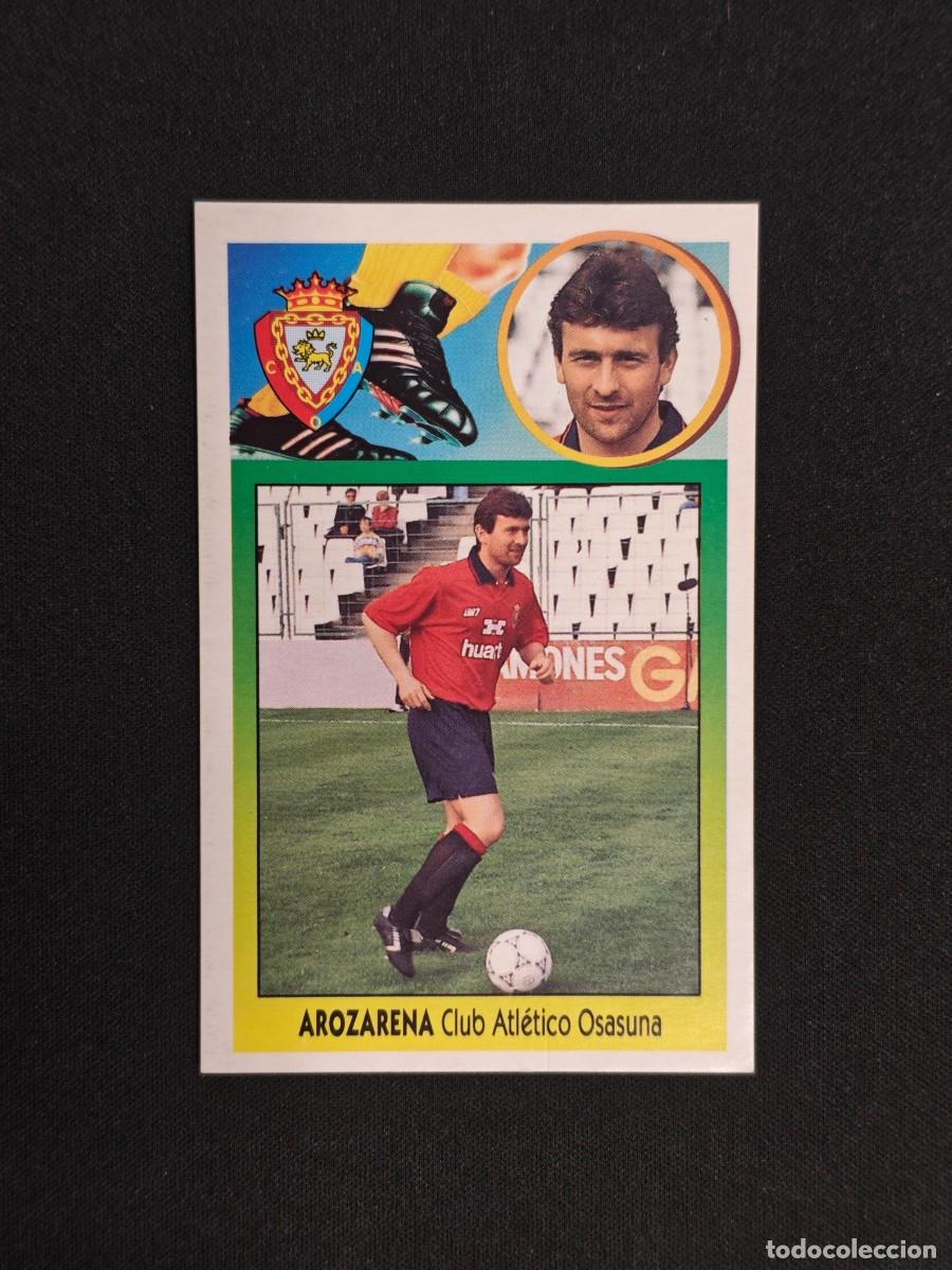 Football Stickers: CROMO LIGA ESTE AROZARENA OSASUNA NUNCA PEGADO SIN PEGAR 93 94 1993 1994 RA526