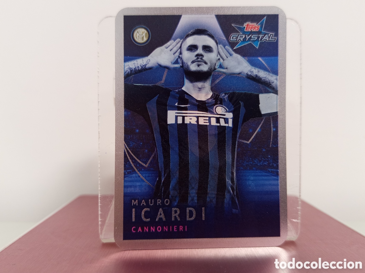 Football Stickers: ❇️ CROMO ⚽ ICARDI INTER DE MIL&Aacute;N 115 CANNONIERI 18 19 2018 2019 UEFA CHAMPIONS TOPPS CRYSTAL ❇️
