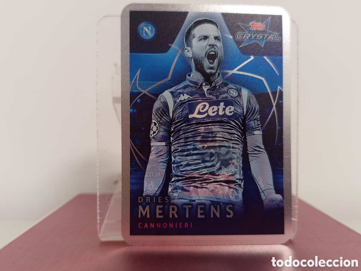 Football Stickers: ❇️ CROMO ⚽ MERTENS N&Aacute;POLES 113 CANNONIERI 18 19 2018 2019 UEFA CHAMPIONS TOPPS CRYSTAL ❇️