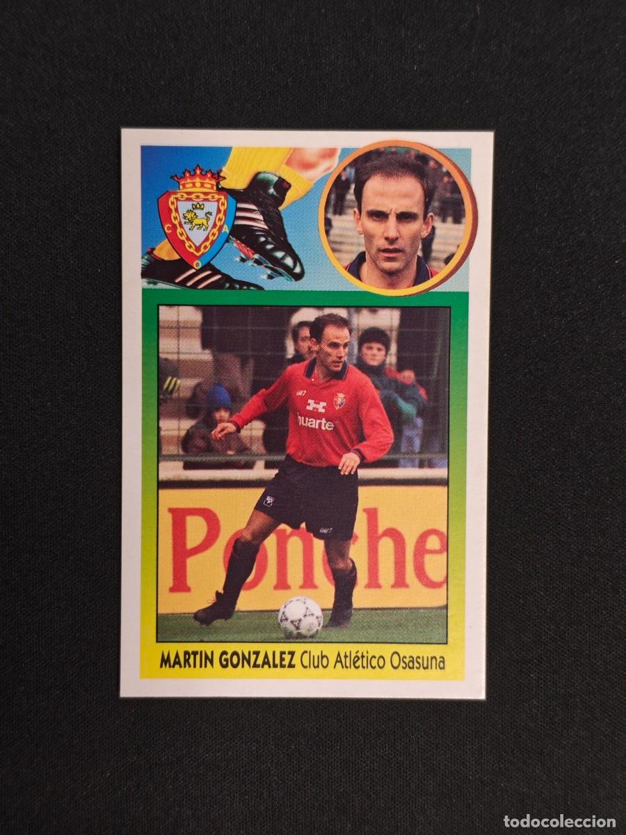 Football Stickers: CROMO LIGA ESTE MARTIN GONZALEZ OSASUNA NUNCA PEGADO SIN PEGAR 93 94 1993 1994 RA526