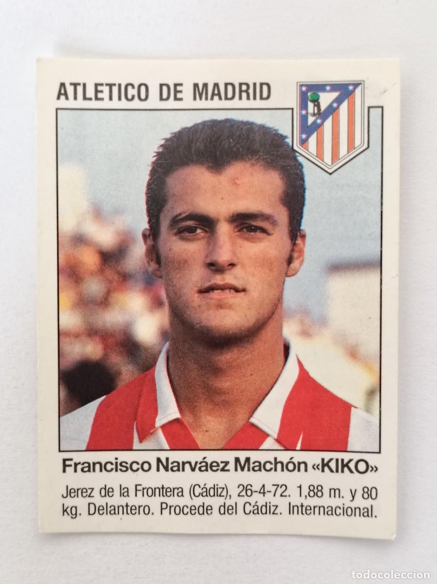 Football Stickers: #366 KIKO (ATLETICO MADRID) LIGA 93/94 PANINI