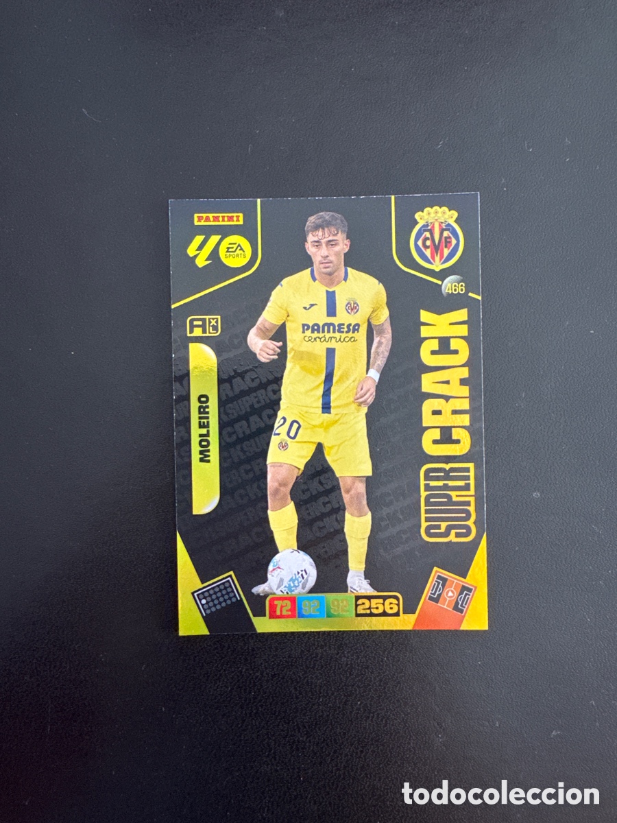 Football Stickers: MOLEIRO SUPERCRACK NUMERO 466 ADRENALYN 2025 2026