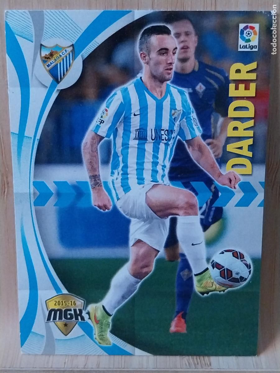Cromos de Futebol: DARDER MALAGA PANINI MGK MEGAKRAKS 2015 15 16 CROMO 364 * ORIGINAL TRADING CARD