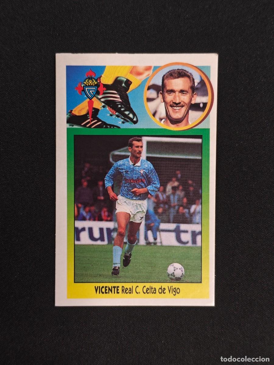 Cromos de F&uacute;tbol: CROMO LIGA ESTE VICENTE CELTA DE VIGO NUNCA PEGADO SIN PEGAR 93 94 1993 1994 RA526