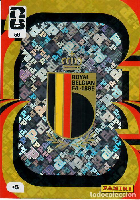Cartes &agrave; collectionner de Football: PANINI ADRENALYN MUNDIAL WORLD CUP 2026 - N&ordm; 59 - ESCUDO - B&Eacute;LGICA