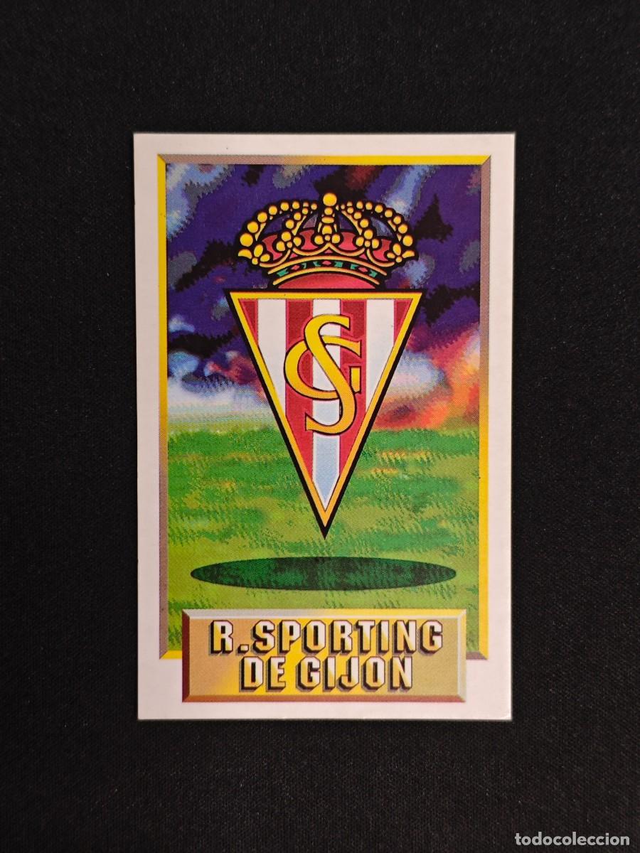 Cartes &agrave; collectionner de Football: CROMO LIGA ESTE ESCUDO SPORTING DE GIJON NUNCA PEGADO SIN PEGAR 93 94 1993 1994 RA526
