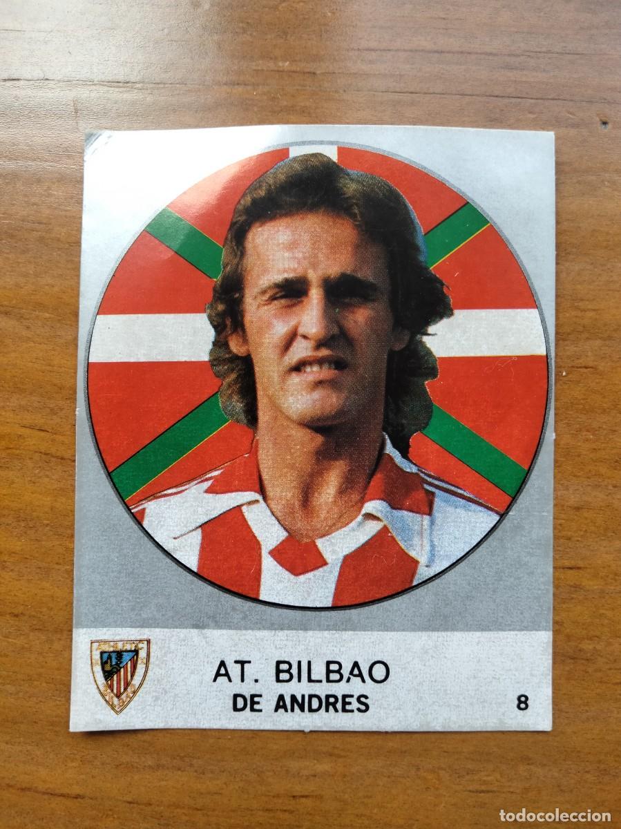 Cartes &agrave; collectionner de Football: De Andr&eacute;s Athletic Bilbao n 8 cromo liga Merchante 83 84