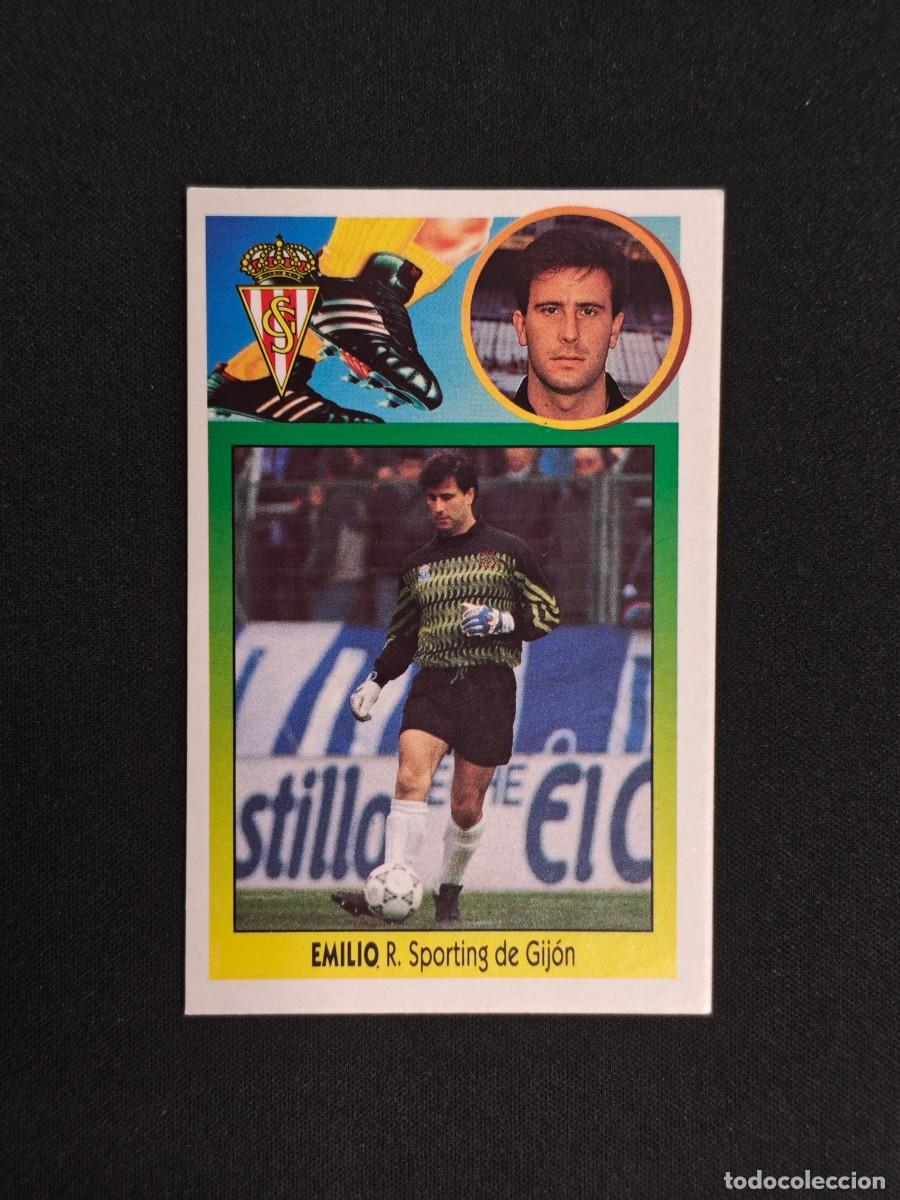 Cartes &agrave; collectionner de Football: CROMO LIGA ESTE EMILIO SPORTING DE GIJON NUNCA PEGADO SIN PEGAR 93 94 1993 1994 RA526