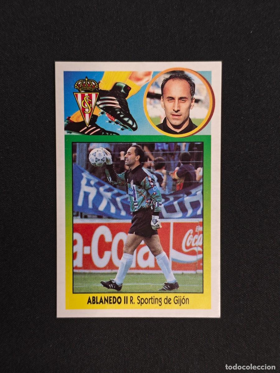 Fu&szlig;ball-Sticker: CROMO LIGA ESTE ABLANEDO II SPORTING DE GIJON NUNCA PEGADO SIN PEGAR 93 94 1993 1994 RA526