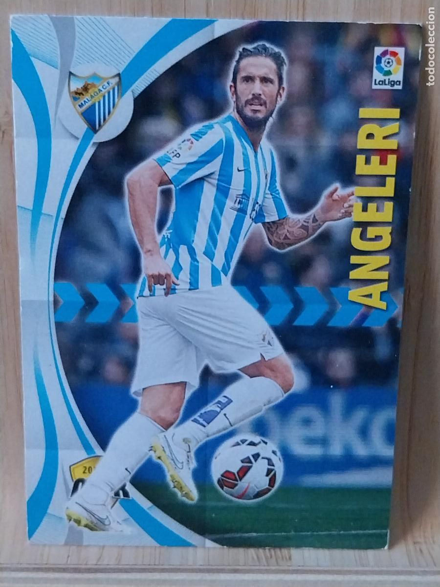 Fu&szlig;ball-Sticker: ANGELERI MALAGA PANINI MGK MEGAKRAKS 2015 15 16 CROMO 364 * ORIGINAL TRADING CARD