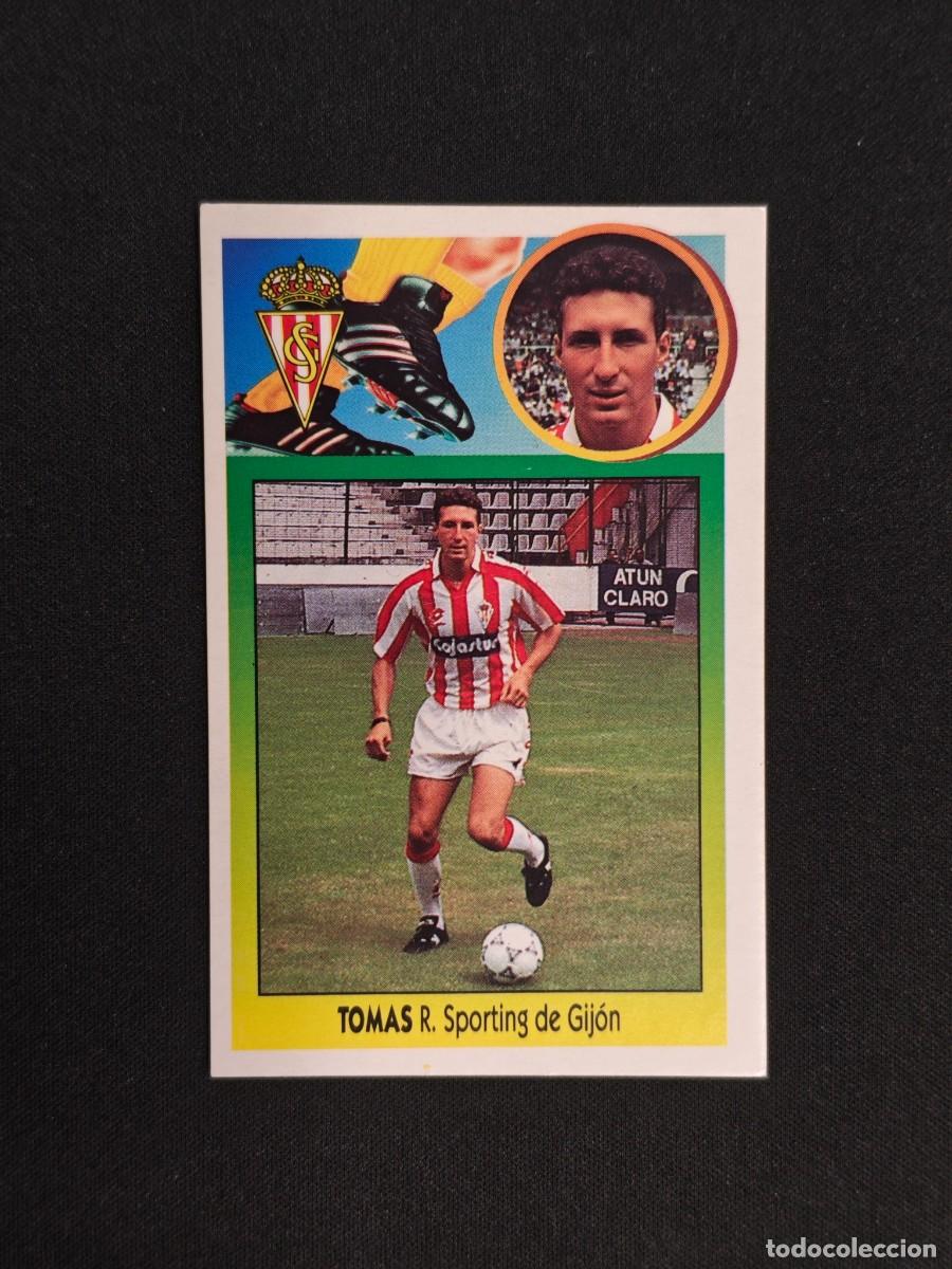 Figurine di Calcio: CROMO LIGA ESTE TOMAS SPORTING DE GIJON NUNCA PEGADO SIN PEGAR 93 94 1993 1994 RA526
