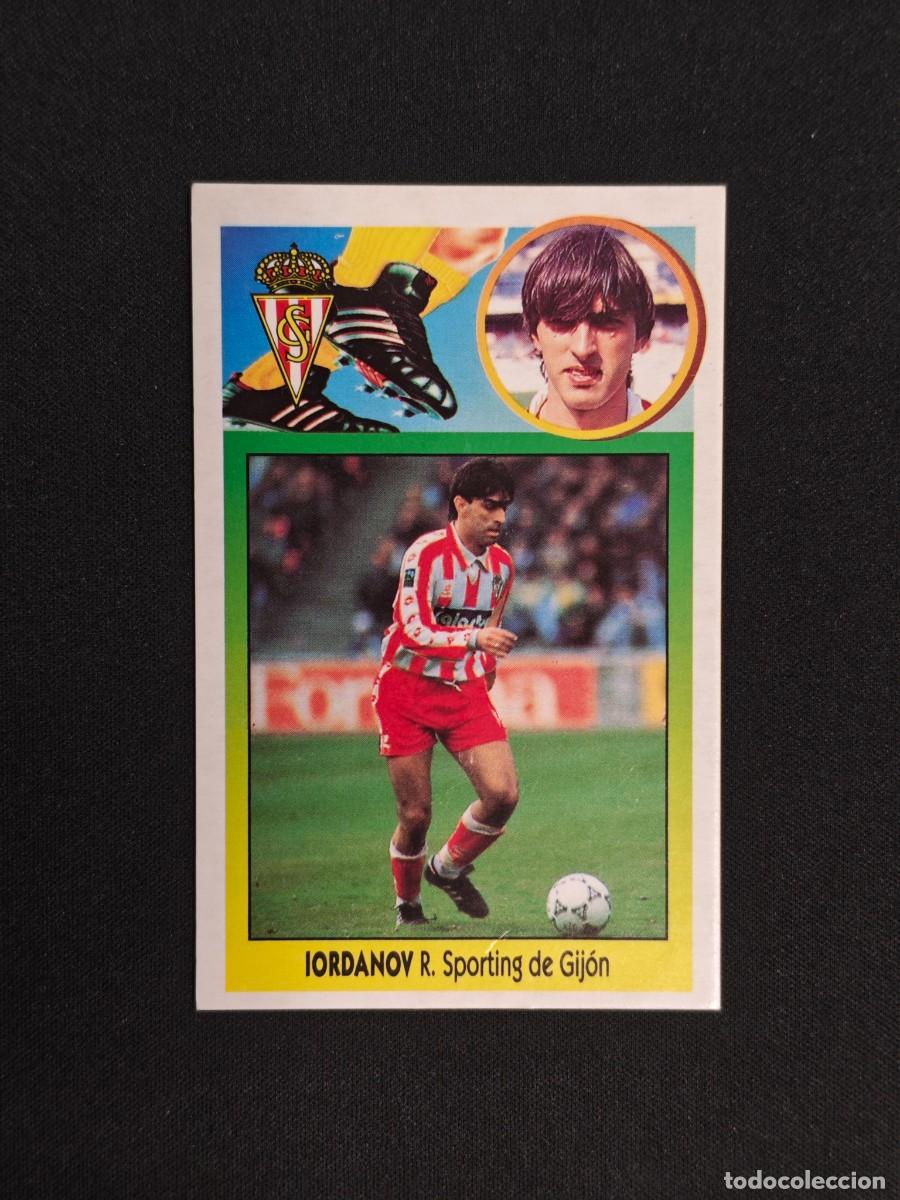Figurine di Calcio: CROMO LIGA ESTE JORDANOV SPORTING DE GIJON NUNCA PEGADO SIN PEGAR 93 94 1993 1994 RA526
