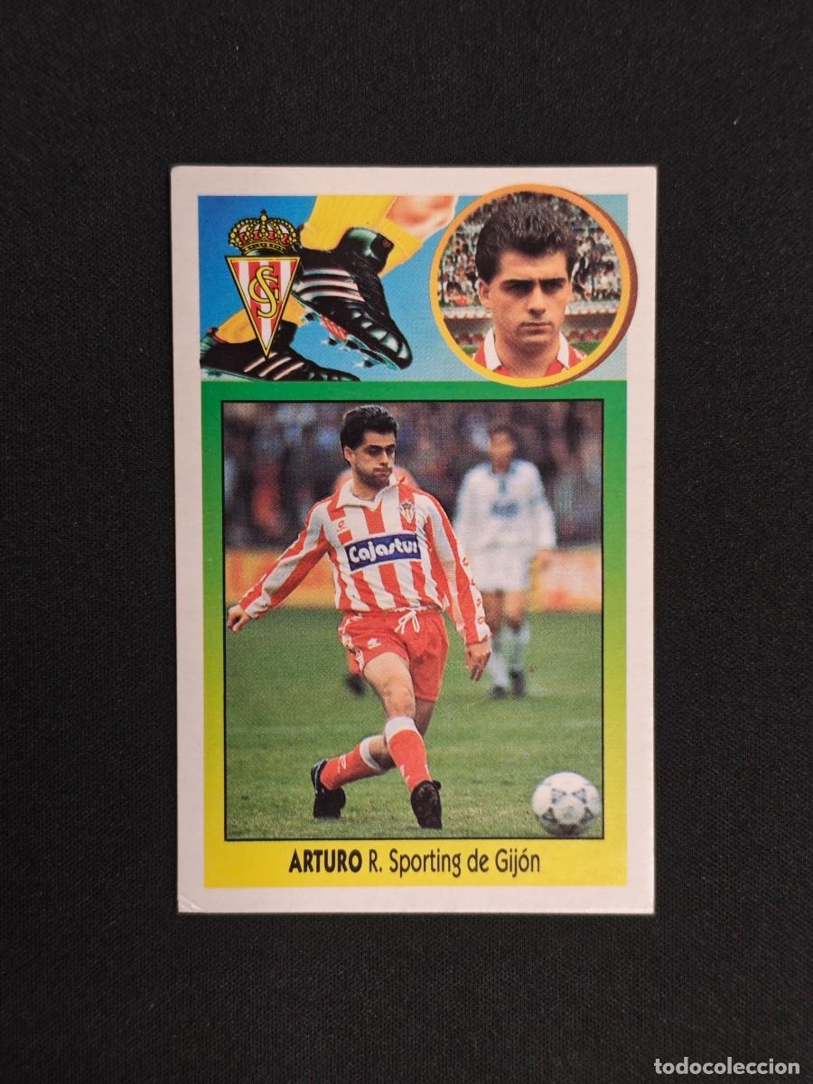 Figurine di Calcio: CROMO LIGA ESTE ARTURO SPORTING DE GIJON NUNCA PEGADO SIN PEGAR 93 94 1993 1994 RA526