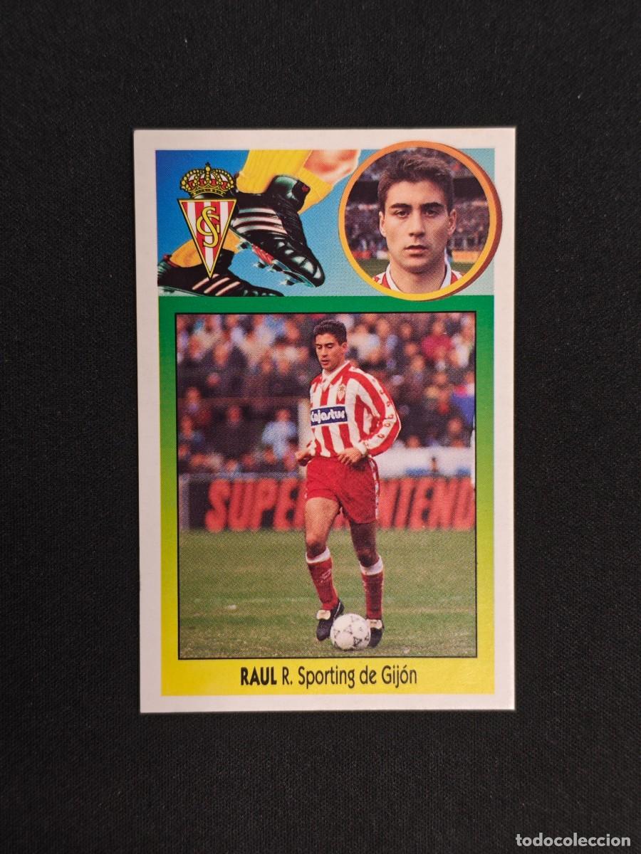 Cromos de F&uacute;tbol: CROMO LIGA ESTE RAUL SPORTING DE GIJON NUNCA PEGADO SIN PEGAR 93 94 1993 1994 RA526
