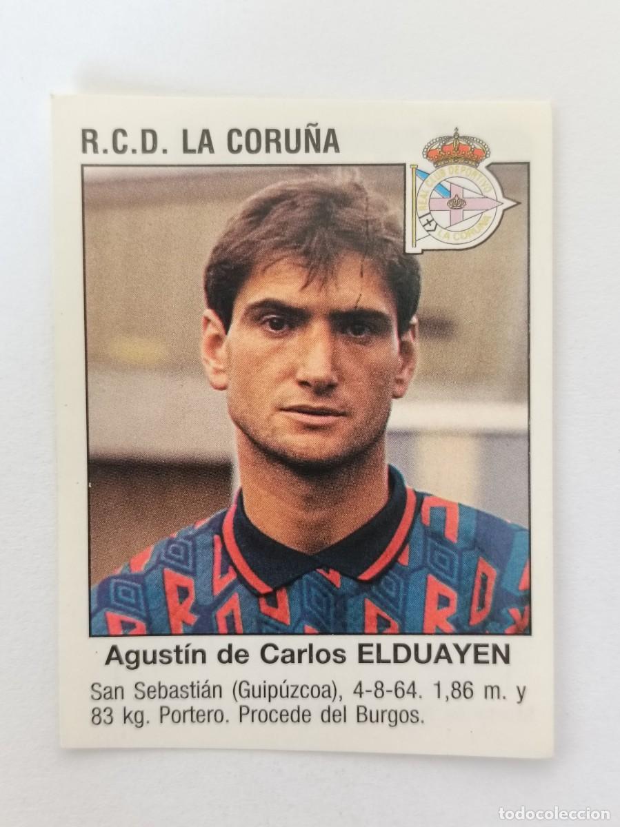 Fu&szlig;ball-Sticker: #381 ELDUAYEN (DEPORTIVO CORU&Ntilde;A) LIGA 93/94 PANINI