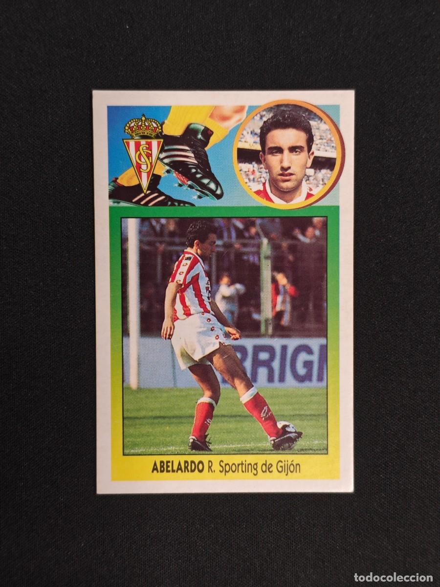 Cromos de F&uacute;tbol: CROMO LIGA ESTE ABELARDO SPORTING DE GIJON NUNCA PEGADO SIN PEGAR 93 94 1993 1994 RA526