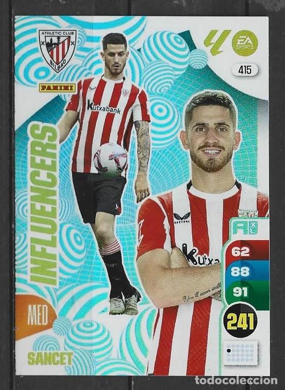 Cromos de F&uacute;tbol: Adrenanlyn 24/25 - Sancet - N&ordm; 415 - Athletic Club ( Influencers )