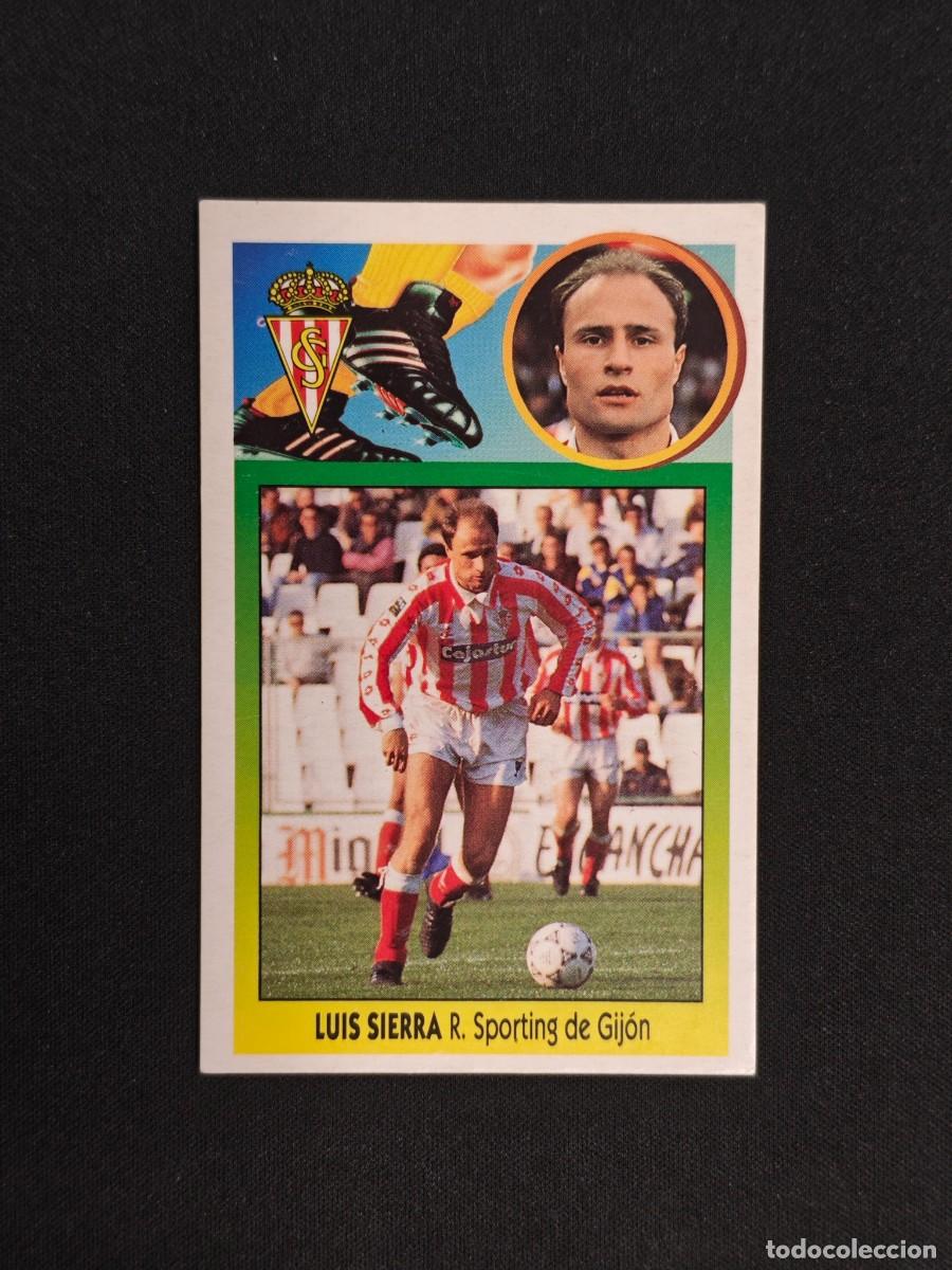 Cromos de F&uacute;tbol: CROMO LIGA ESTE LUIS SIERRA SPORTING DE GIJON NUNCA PEGADO SIN PEGAR 93 94 1993 1994 RA526