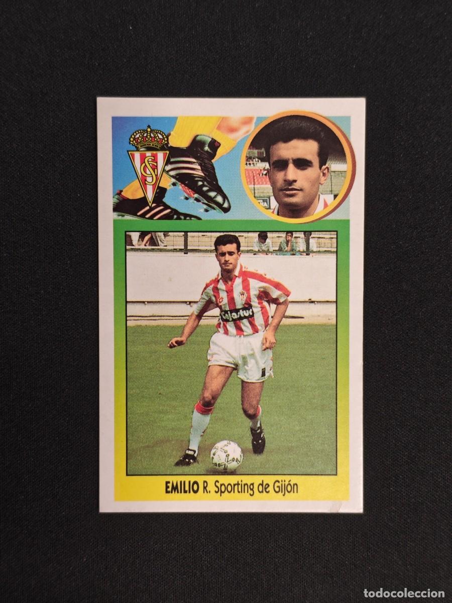 Cromos de F&uacute;tbol: CROMO LIGA ESTE EMILIO SPORTING DE GIJON NUNCA PEGADO SIN PEGAR 93 94 1993 1994 RA526