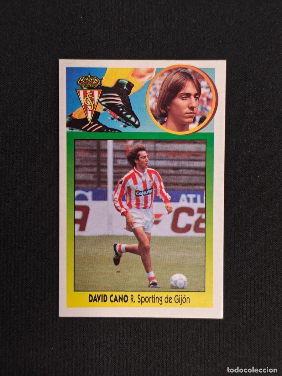Cromos de F&uacute;tbol: CROMO LIGA ESTE DAVID CANO COLOCA SPORTING DE GIJON NUNCA PEGADO SIN PEGAR 93 94 1993 1994 RA526