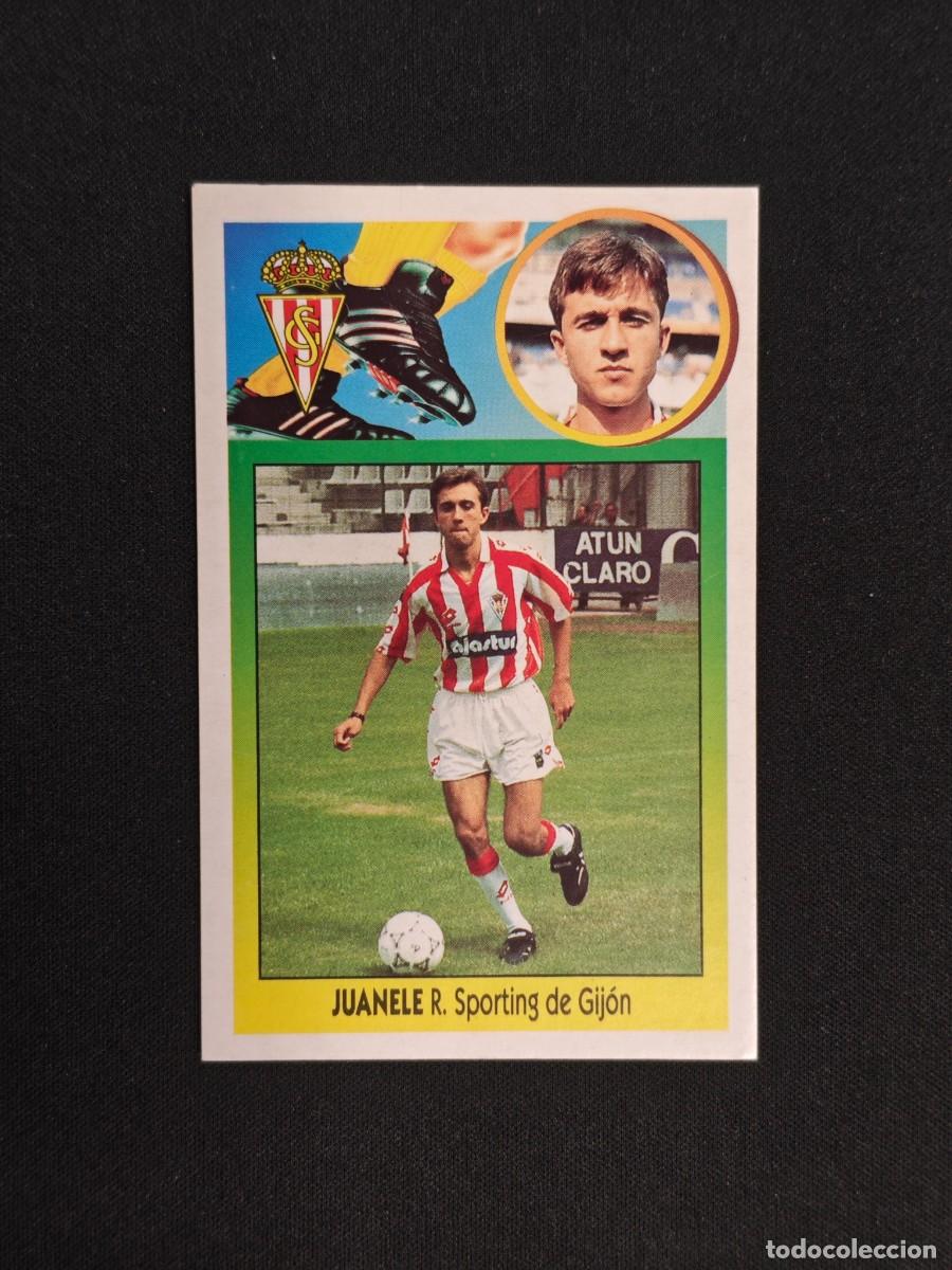 Cromos de F&uacute;tbol: CROMO LIGA ESTE JUANELE SPORTING DE GIJON NUNCA PEGADO SIN PEGAR 93 94 1993 1994 RA526